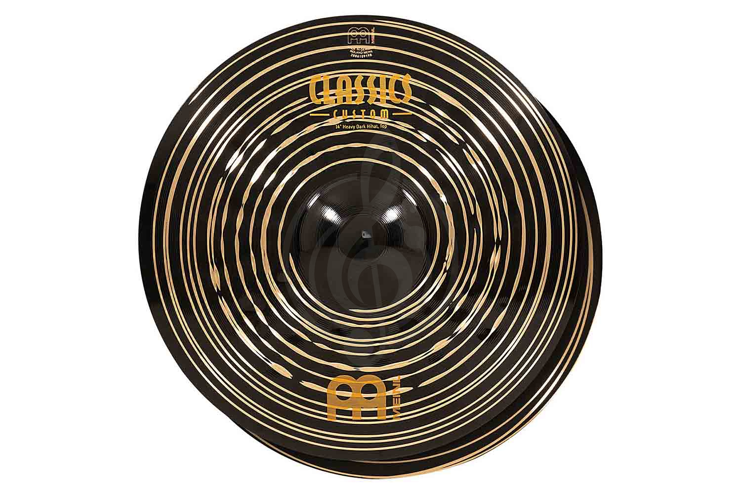 Тарелка Hi-Hat Meinl CC14HDAH Classics Custom Dark Heavy Hihat - Две тарелки 14", Meinl CC14HDAH в магазине Доминанта мьюзик - фото 1