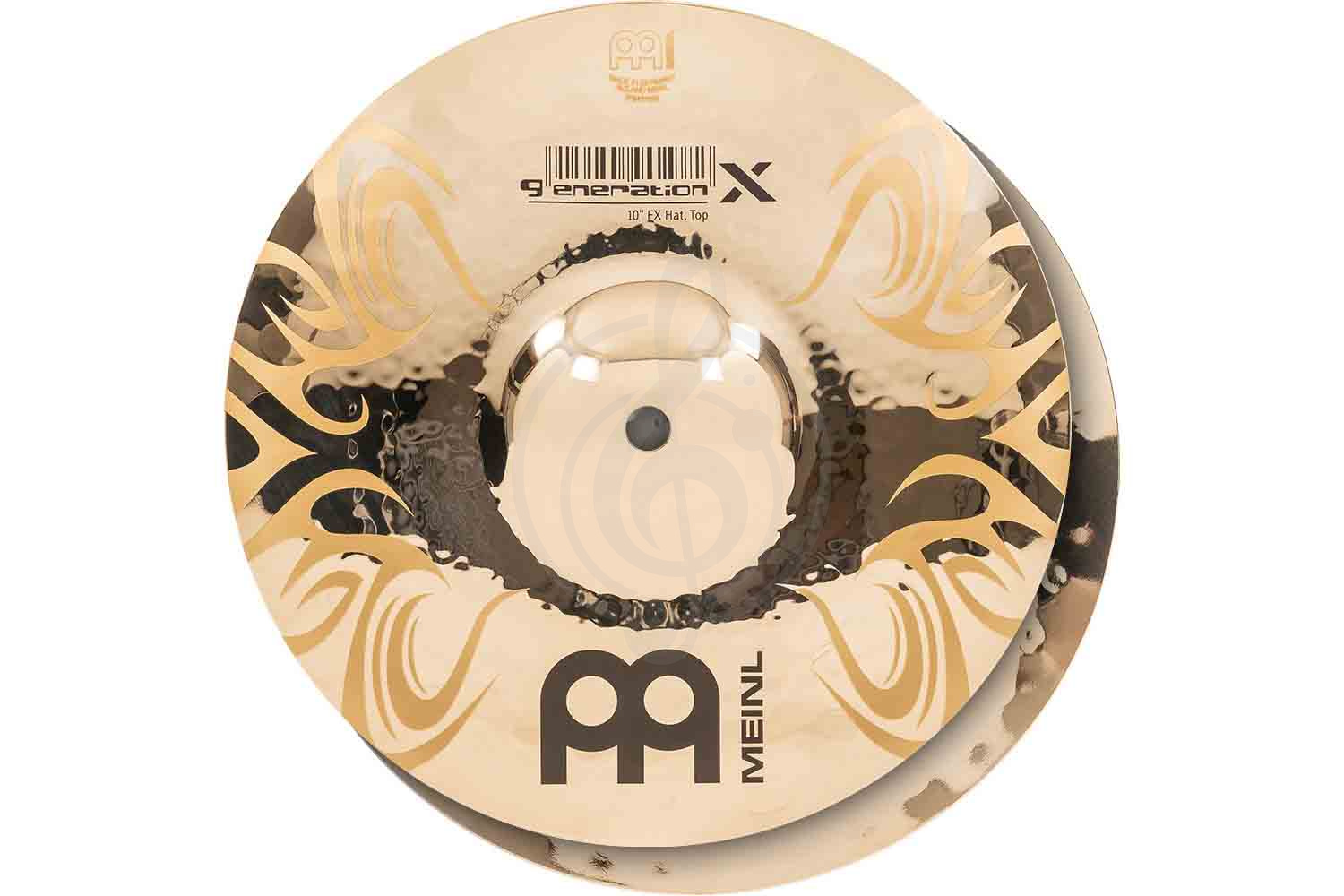 Тарелка Hi-Hat Meinl GX-10FXH Generation X FX Hat - Две тарелки 10", Meinl GX-10FXH в магазине Доминанта мьюзик - фото 1