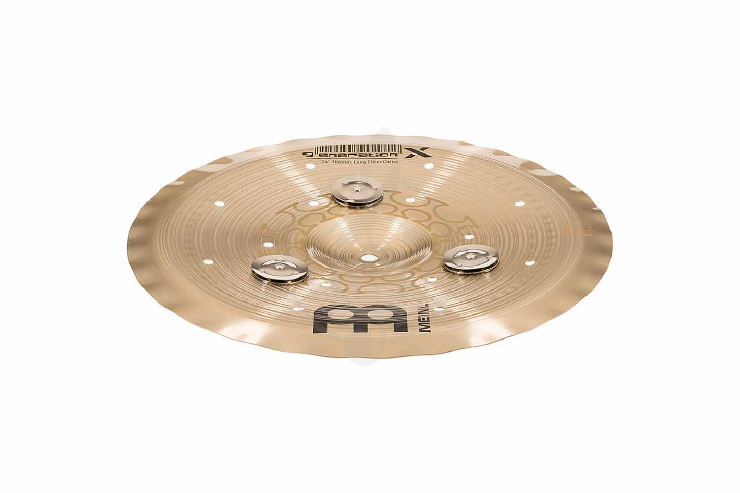 Тарелка China Meinl GX-14FCH-J Generation X Jingle Filter China - Тарелка, Meinl GX-14FCH-J Generation X Jingle Filter China в магазине Доминанта мьюзик - фото 1