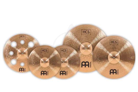 Комплект тарелок Meinl HCSB141620+18 HCS Bronze Expanded - Комплект тарелок,  HCSB141620+18 в магазине DominantaMusic - фото 2