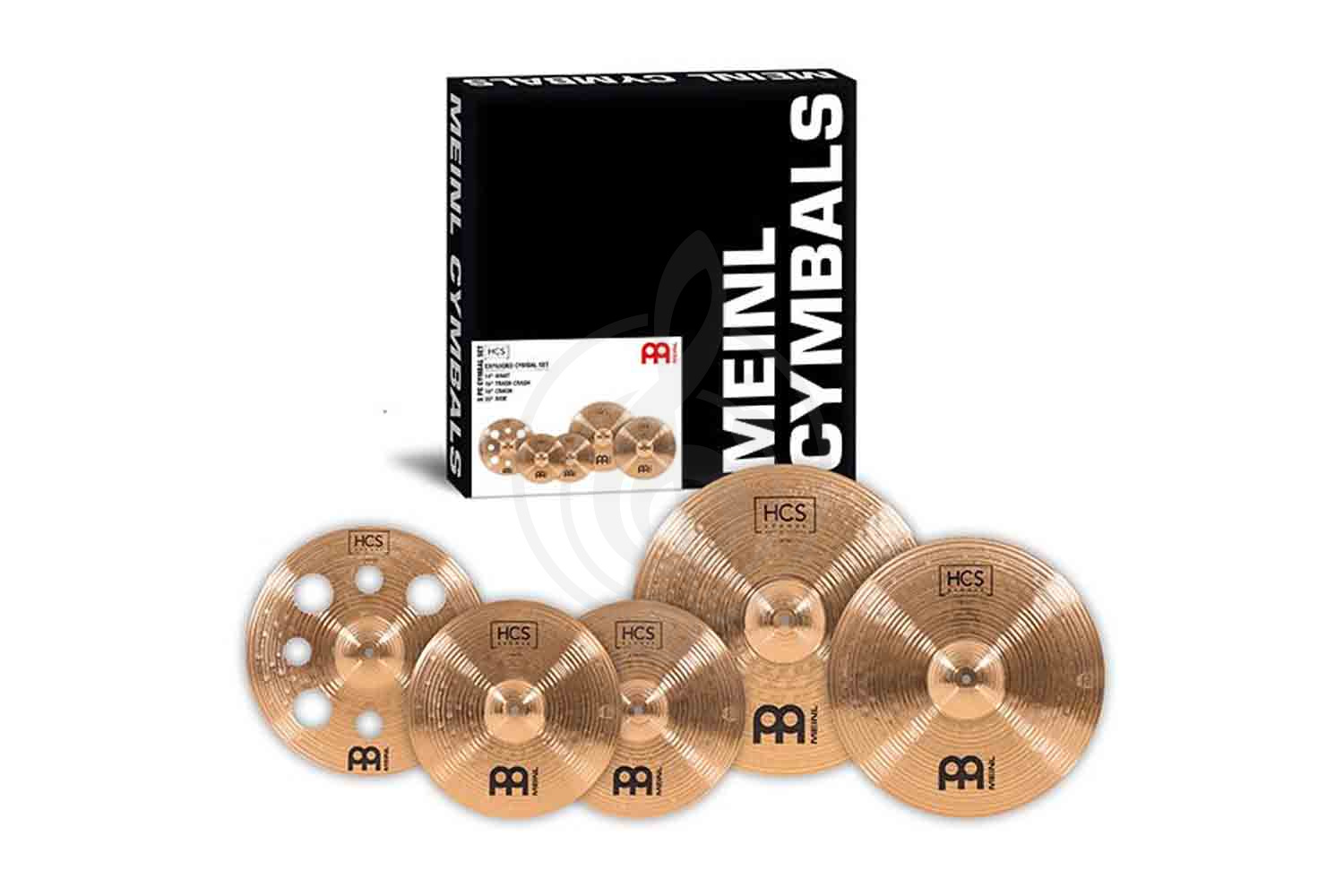 Комплект тарелок Meinl HCSB141620+18 HCS Bronze Expanded - Комплект тарелок,  HCSB141620+18 в магазине DominantaMusic - фото 1