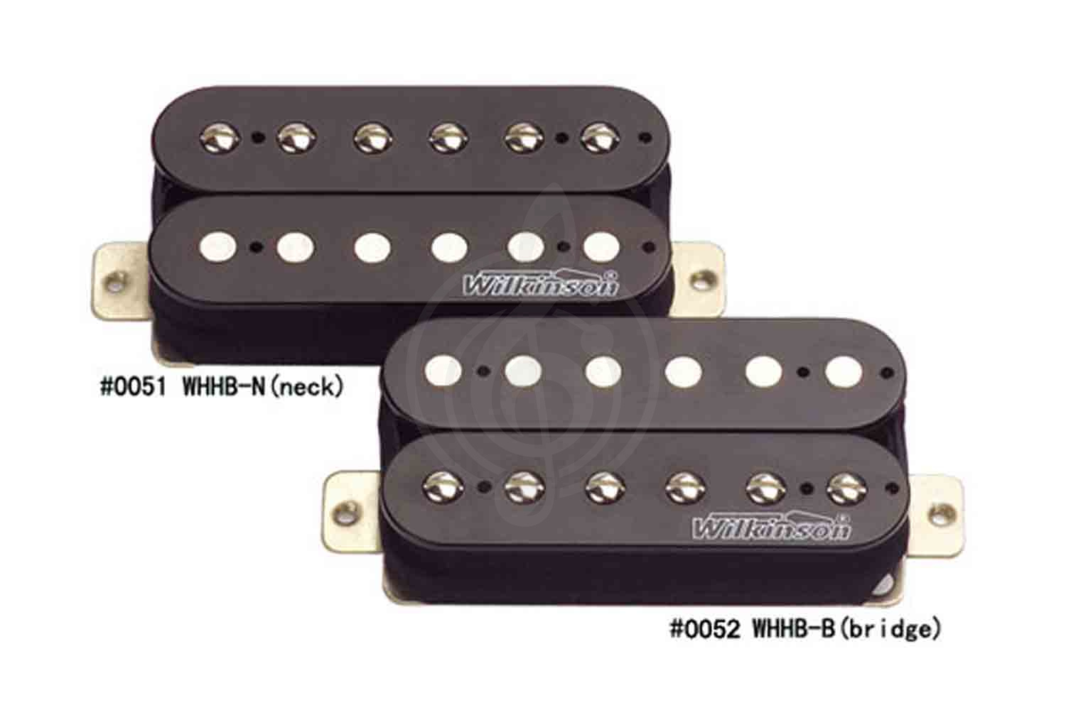 Звукосниматель для электрогитары Metallor WHHB-N - Звукосниматель хамбакер, Metallor WHHB-N в магазине DominantaMusic - фото 1