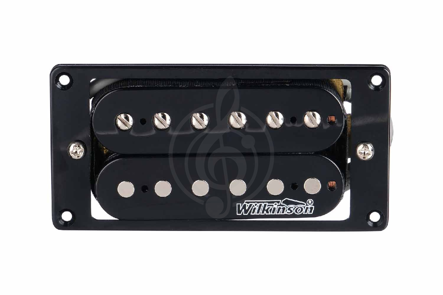 Звукосниматель для электрогитары Metallor WOHHB-N - Звукосниматель нэковый, хамбакер, Metallor WOHHB-N в магазине DominantaMusic - фото 1