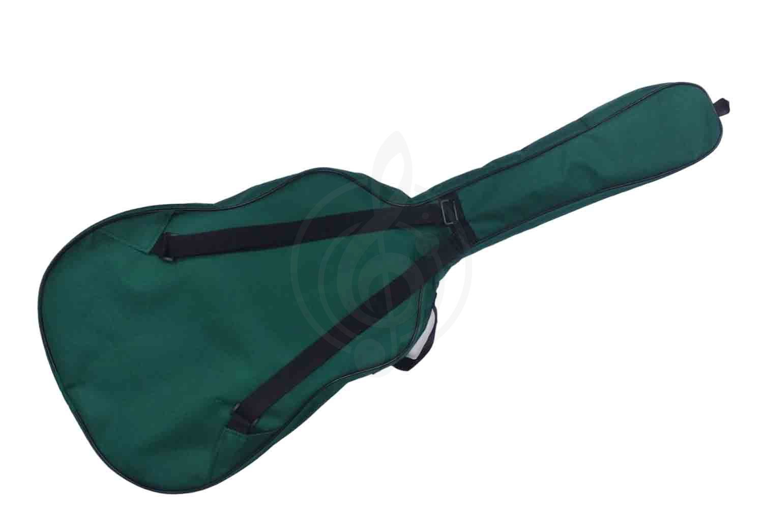 Чехол для акустической гитары MEZZO MZ-ChGD-2/1green - Чехол для гитары дредноут, зелёный, MEZZO MZ-ChGD-2/1green в магазине DominantaMusic - фото 2