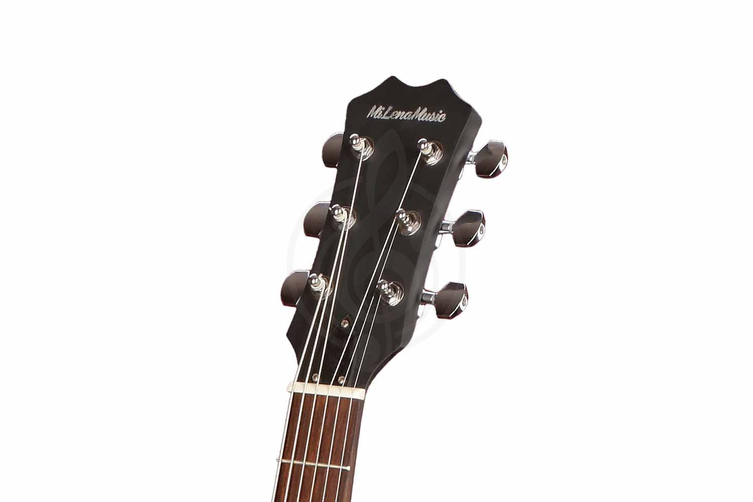 Акустическая гитара MiLena-Music ML-DT-BK - Акустическая гитара, MiLena-Music ML-DT-BK в магазине Доминанта мьюзик - фото 4