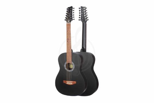 Акустическая гитара MiLena-Music ML-F3-BK-12Str - Акустическая гитара, MiLena-Music ML-F3-BK-12Str в магазине Доминанта мьюзик - фото 2