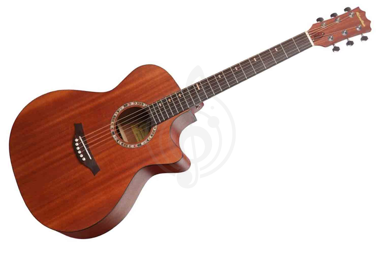 Трансакустическая гитара MiLena Music ML-GA1-MAH/TEQ - Гитара трансакустическая, MiLena-Music ML-GA1-MAH/TEQ в магазине Доминанта мьюзик - фото 1
