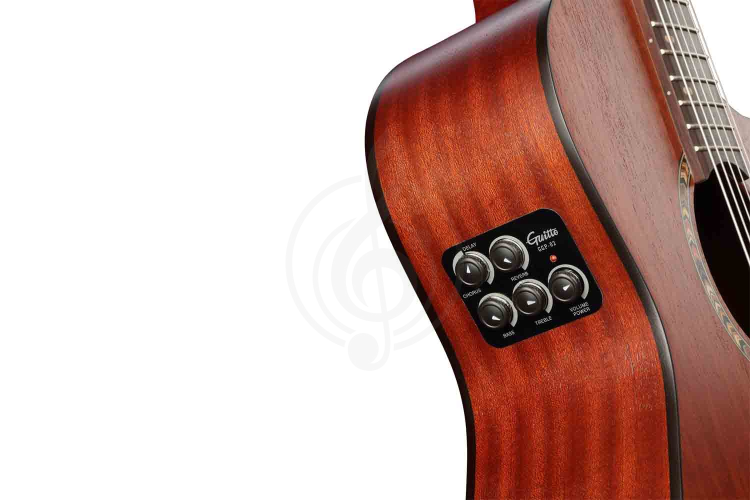 Трансакустическая гитара MiLena Music ML-GA1-MAH/TEQ - Гитара трансакустическая, MiLena-Music ML-GA1-MAH/TEQ в магазине Доминанта мьюзик - фото 2