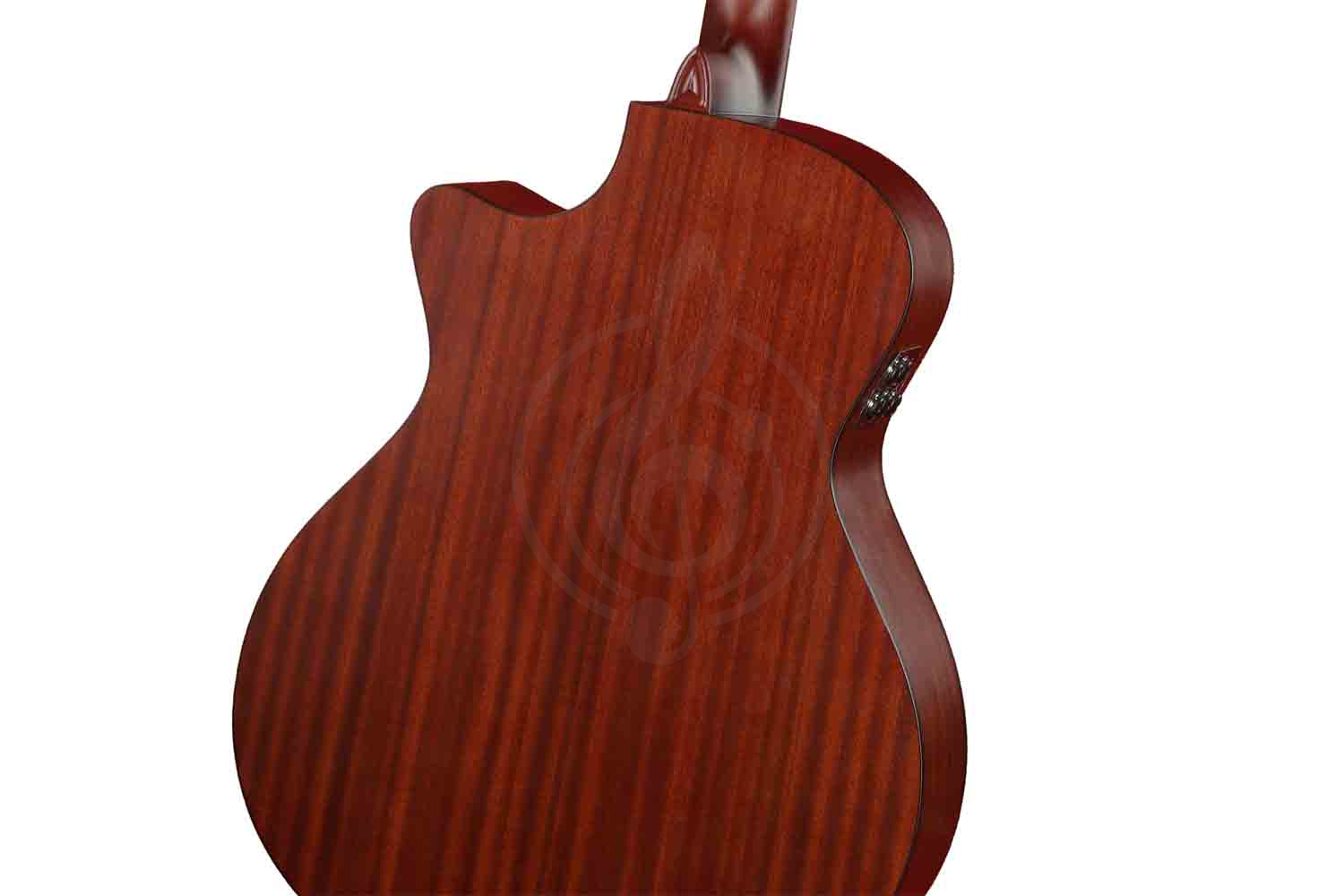 Трансакустическая гитара MiLena Music ML-GA1-MAH/TEQ - Гитара трансакустическая, MiLena-Music ML-GA1-MAH/TEQ в магазине Доминанта мьюзик - фото 4