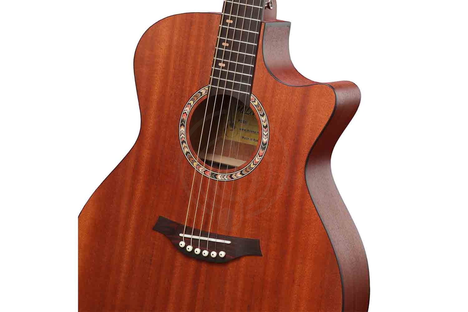 Трансакустическая гитара MiLena Music ML-GA1-MAH/TEQ - Гитара трансакустическая, MiLena-Music ML-GA1-MAH/TEQ в магазине Доминанта мьюзик - фото 6