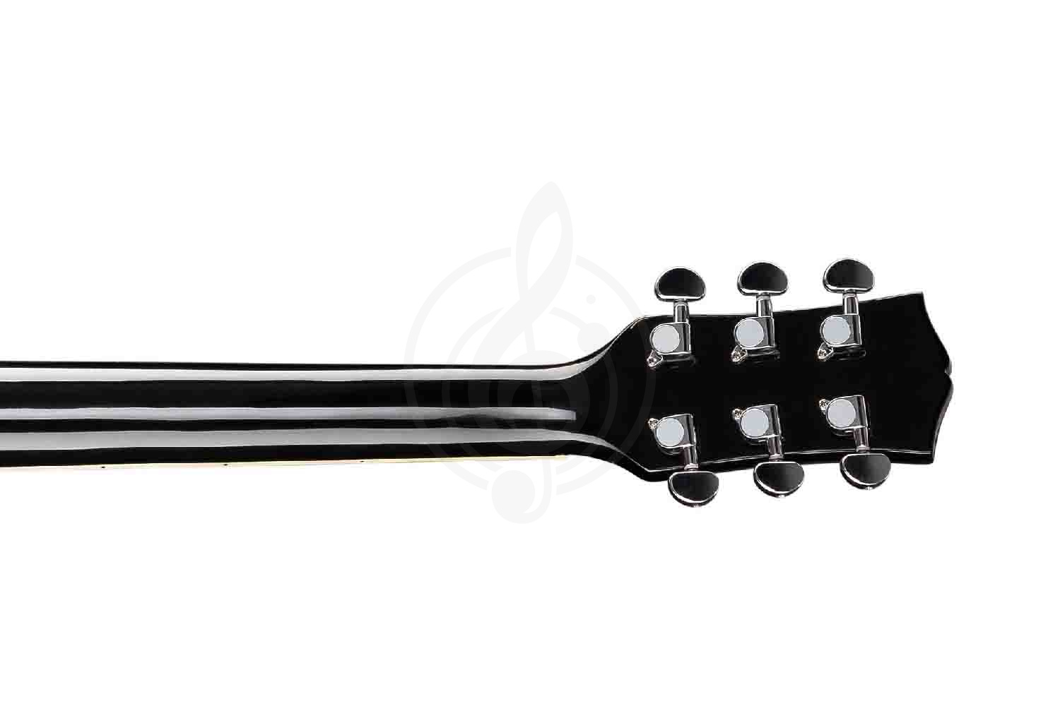 Акустическая гитара Mirra WG-4111-BK - Гитара акустическая, черная, Mirra WG-4111-BK в магазине DominantaMusic - фото 6