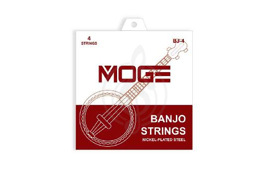 Струны для банджо Moge BJ-4 - Комплект 4 струн,  BJ-4 в магазине DominantaMusic - фото 1