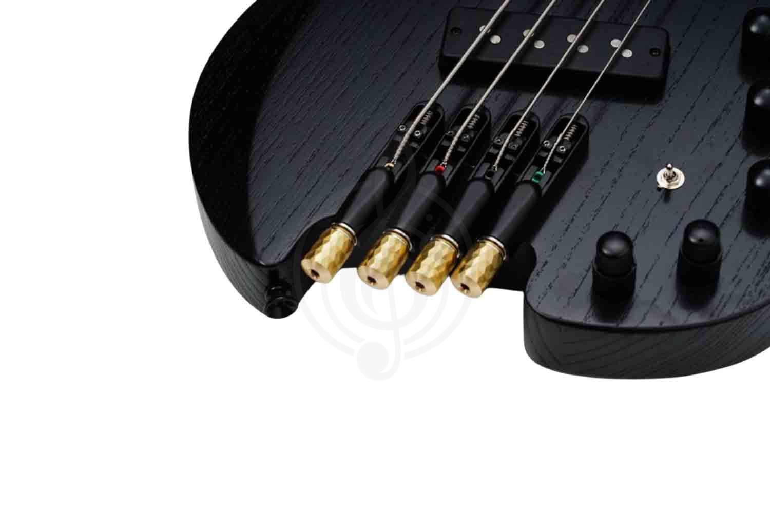 MOLLO NH400 BK - Бас-гитара безголовая - фото 2 Бас-гитара MOLLO NH400 BK - Бас-гитара безголовая,  NH400 BK в магазине DominantaMusic - фото 2