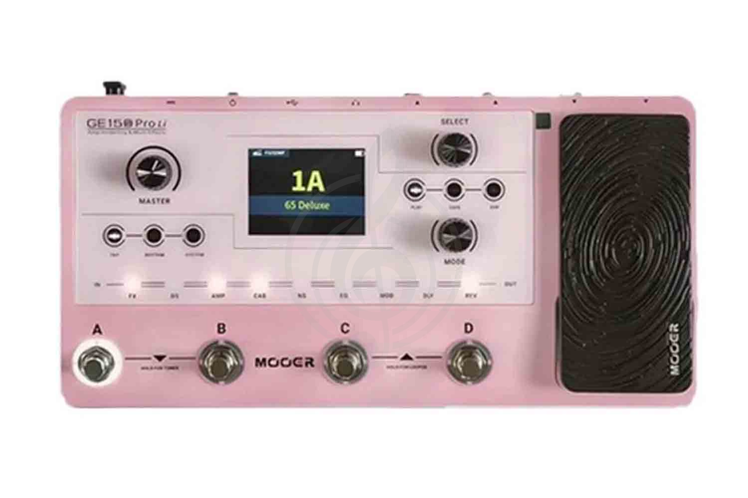 Процессор для электрогитары Mooer GE150-Pro-Li-PK - Процессор эффектов, Mooer GE150-Pro-Li-PK в магазине Доминанта мьюзик - фото 1