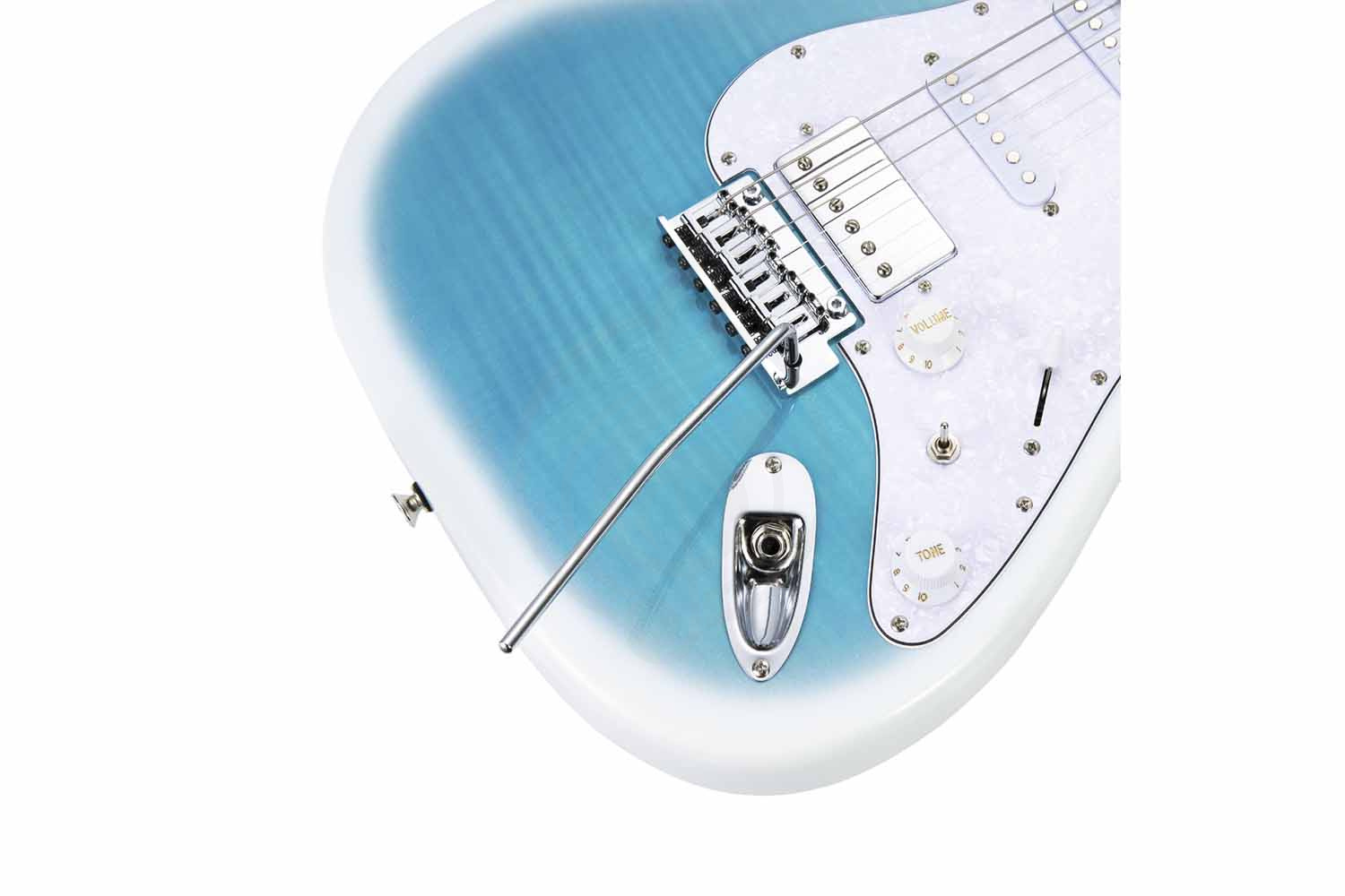 Электрогитара Stratocaster Mooer MSC41-Pro-DRBL - Электрогитара, Mooer MSC41-Pro-DRBL в магазине Доминанта мьюзик - фото 7