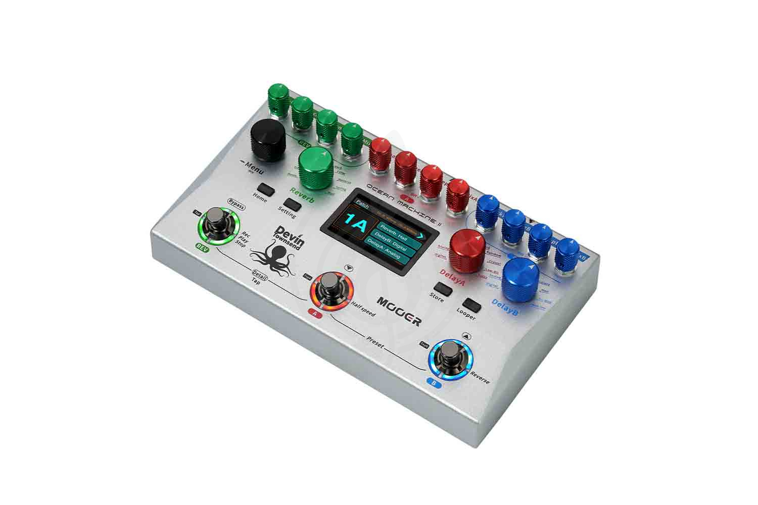 Педаль для электрогитар Mooer Ocean-Machine-II - Педаль эффектов, Mooer Ocean-Machine-II в магазине Доминанта мьюзик - фото 5