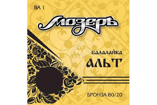 Изображение Струны для балалайки Мозеръ BA1