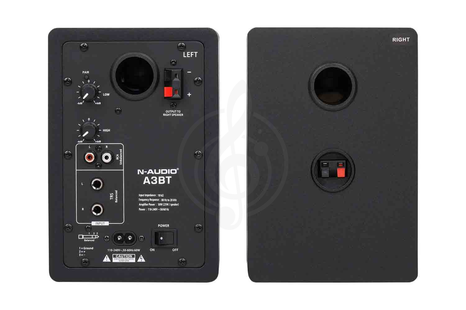 Студийный монитор N-Audio A3-N-Audio - Комплект акустических систем Bluetooth, N-Audio A3 в магазине Доминанта мьюзик - фото 5