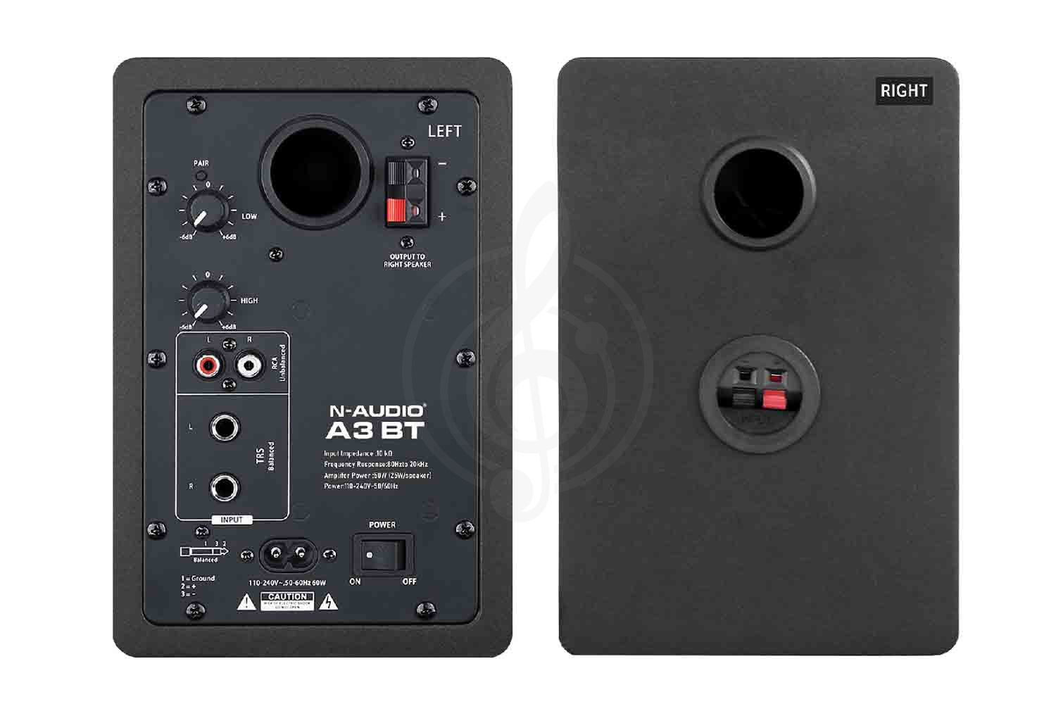 Студийный монитор N-Audio A3BT-N-Audio - Комплект акустических систем, N-Audio A3BT в магазине Доминанта мьюзик - фото 2