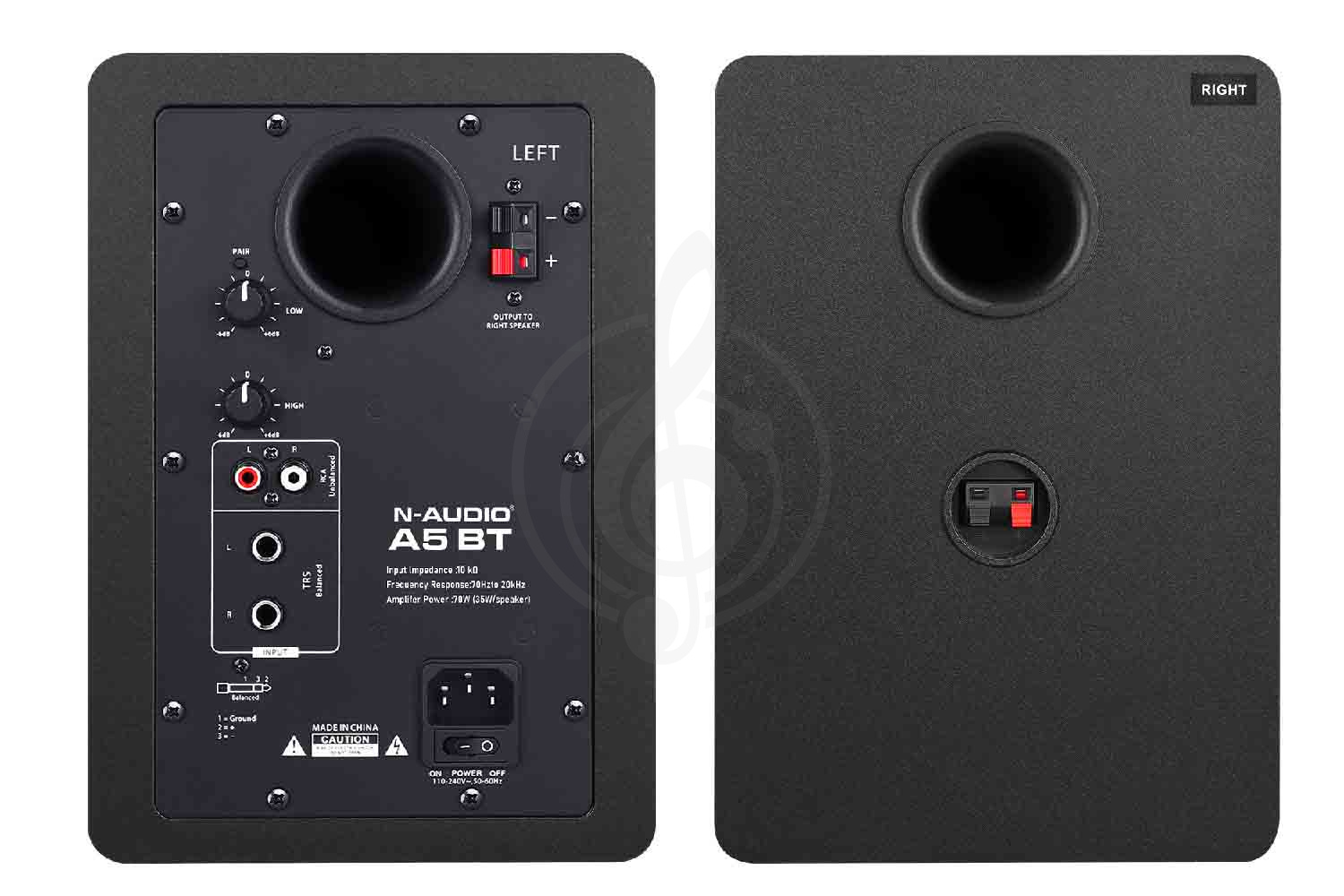Активная акустическая система N-Audio A5BT-N-Audio - Комплект акустических систем, N-Audio A5BT в магазине Доминанта мьюзик - фото 2