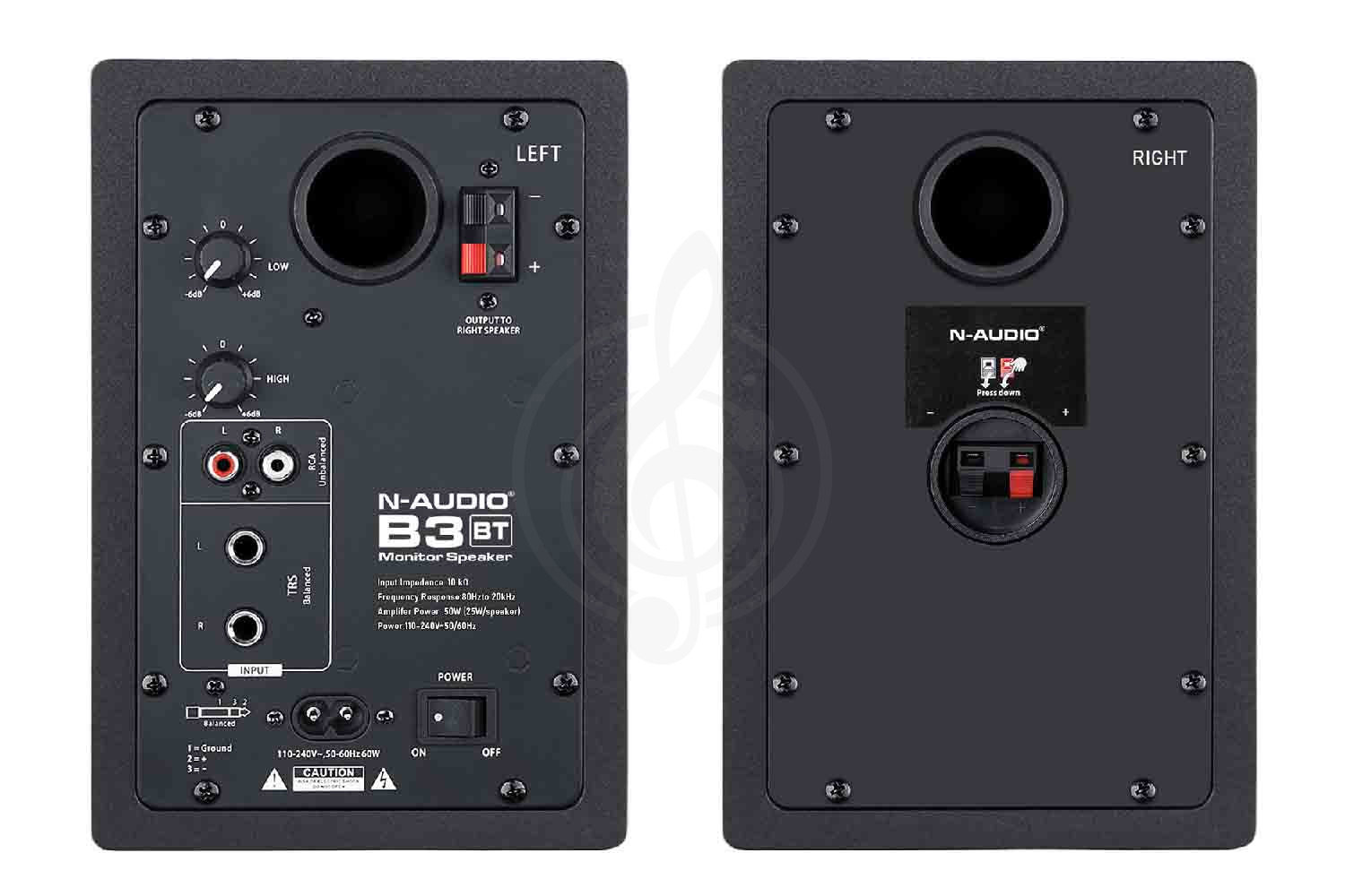 Студийный монитор N-Audio B3BT - Студийный монитор, N-Audio B3BT в магазине Доминанта мьюзик - фото 2