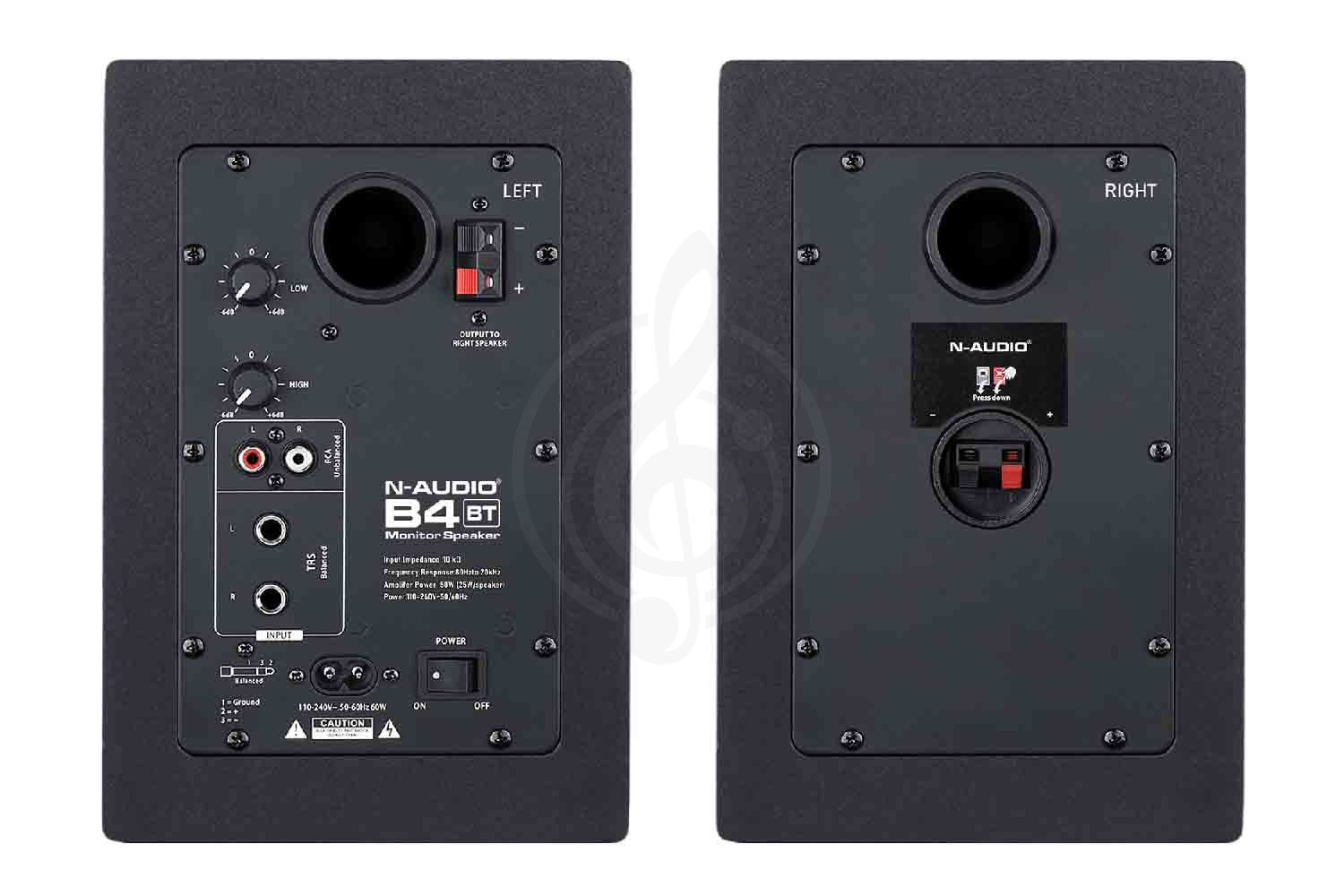 Студийный монитор N-Audio B4BT - Студийный монитор, N-Audio B4BT в магазине Доминанта мьюзик - фото 2