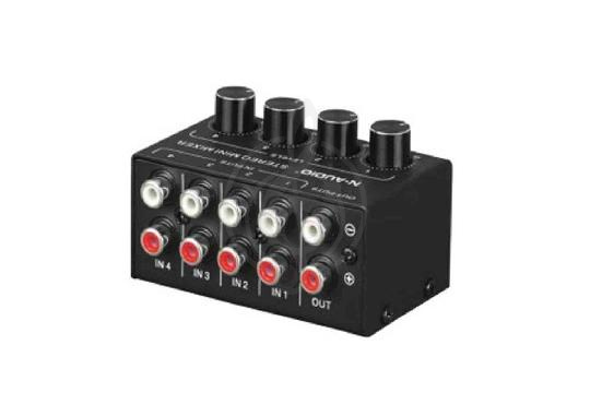 Аналоговый микшер N-Audio CX400 - Микшер, 4 канала, N-Audio CX400 в магазине DominantaMusic - фото 1