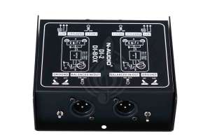 Изображение N-Audio DI-2 - Преобразователь сигнала для гитары, ди-бокс, пассивный