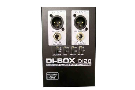DI бокс, директ бокс, дибокс N-Audio DI20 - Преобразователь сигнала для гитары, ди-бокс, активный, N-Audio DI20 в магазине DominantaMusic - фото 1