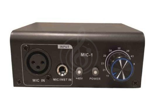 Изображение N-Audio MIC1 - Предусилитель микрофонный/инструментальный, 1 канал
