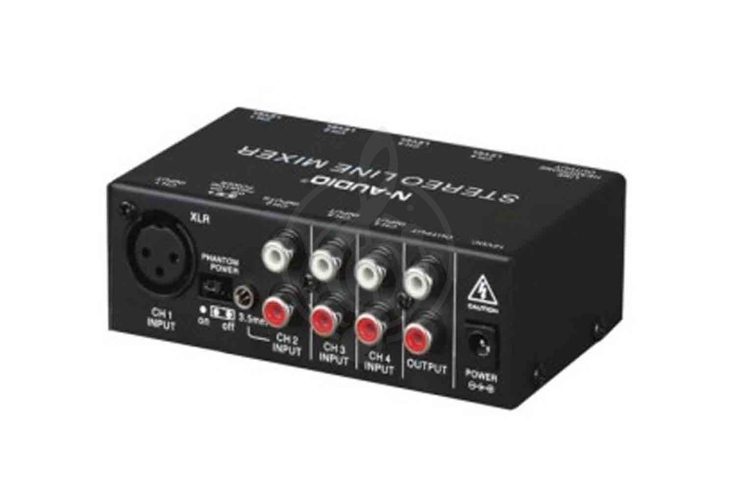 Аналоговый микшер N-Audio MX500 - Микшер, 4 канала, N-Audio MX500 в магазине DominantaMusic - фото 1