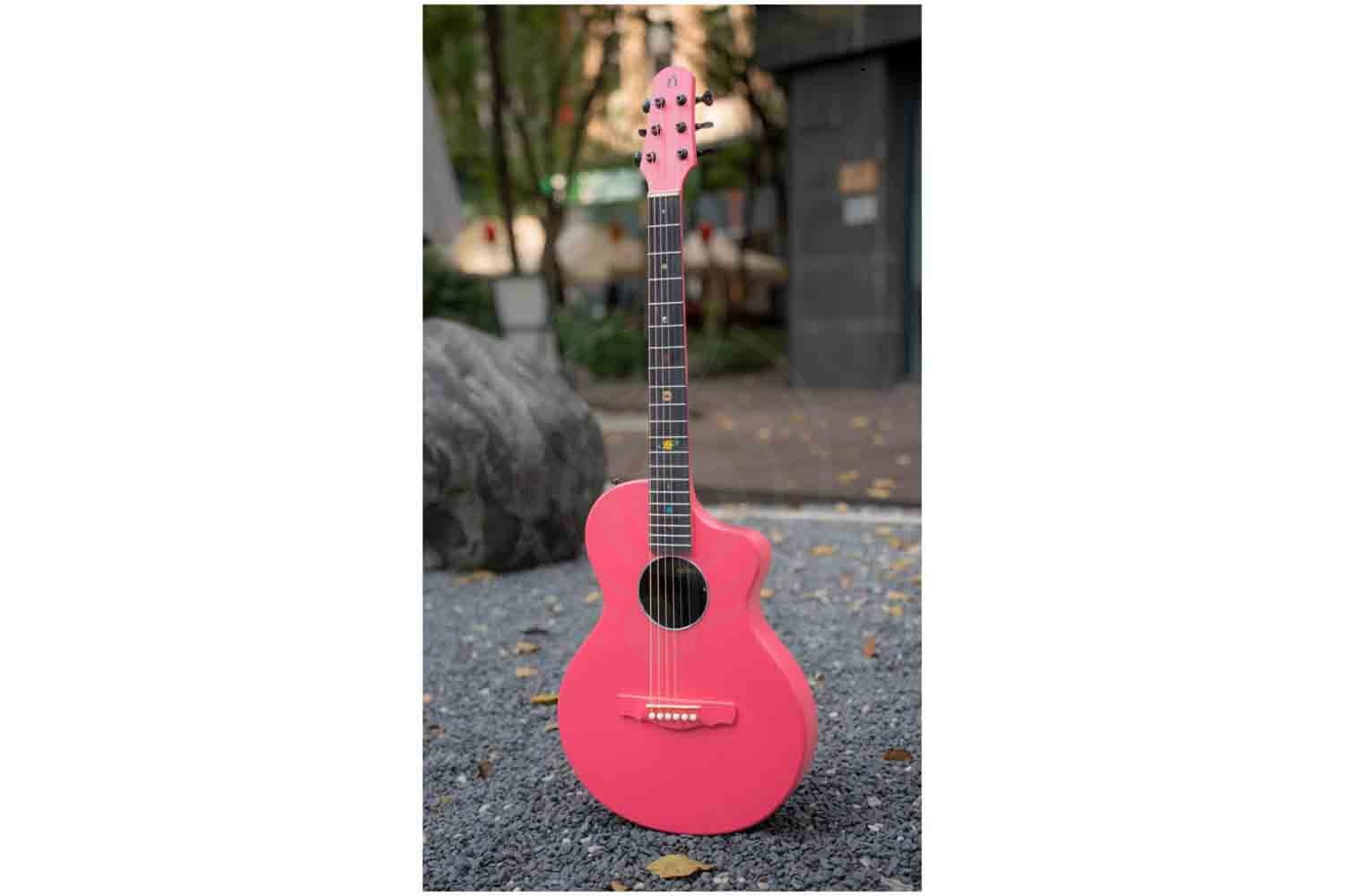 Акустическая гитара NATASHA Asteroid Peach Pink - Акустическая гитара, NATASHA Asteroid Peach Pink в магазине Доминанта мьюзик - фото 2