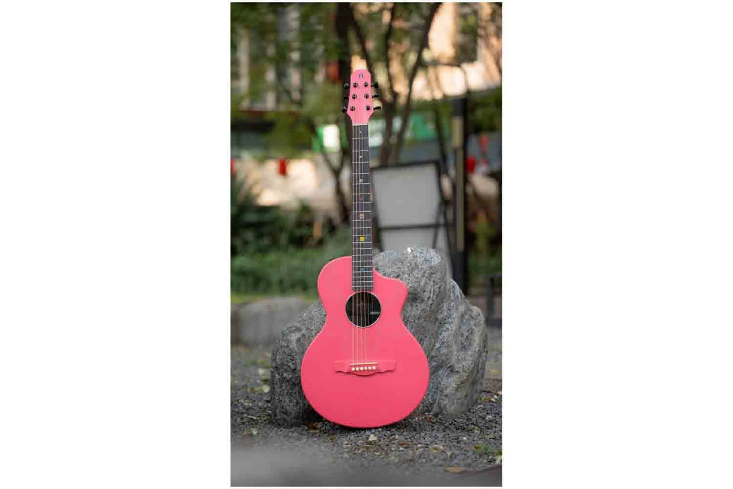 Акустическая гитара NATASHA Asteroid Peach Pink - Акустическая гитара, NATASHA Asteroid Peach Pink в магазине Доминанта мьюзик - фото 6