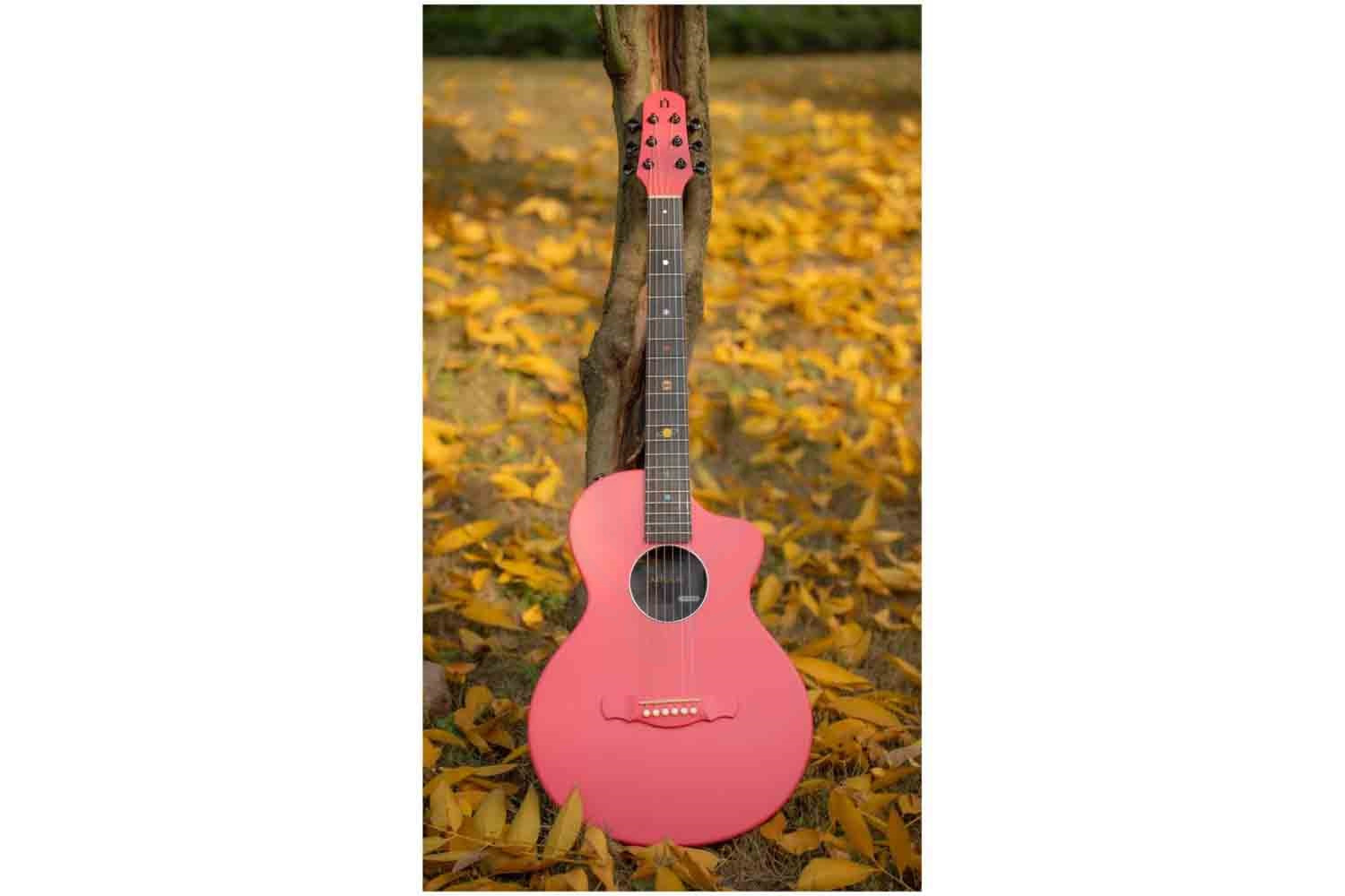 Акустическая гитара NATASHA Asteroid Peach Pink - Акустическая гитара, NATASHA Asteroid Peach Pink в магазине Доминанта мьюзик - фото 7