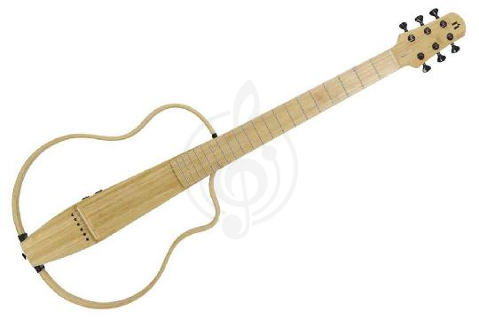 Изображение NATASHA NBSG Steel Natural - Электроакустическая Silent гитара