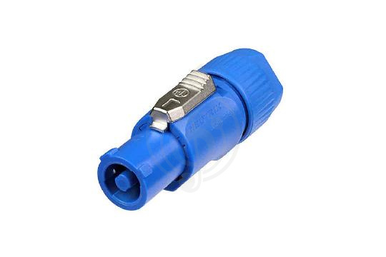 Изображение Neutrik NAC3FCA кабельный разъем PowerCon, штекер, входной (синий), 20A/250В