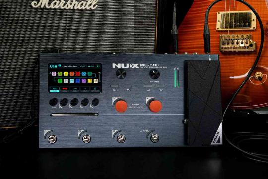 Процессор для электрогитары Nux MG-50LI-DB - Процессор эффектов, Nux MG-50LI-DB в магазине Доминанта мьюзик - фото 6