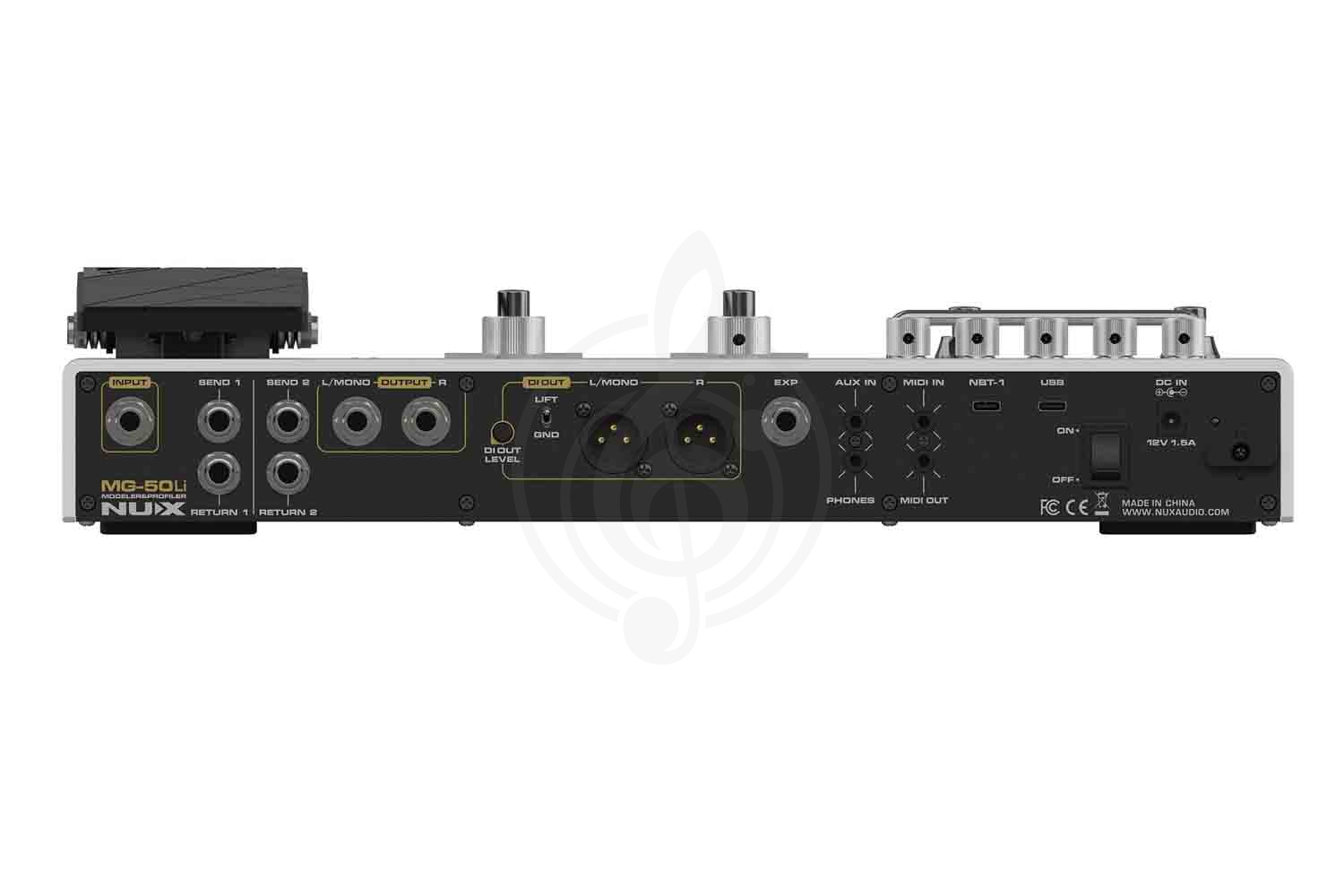 Процессор для электрогитары Nux MG-50LI-WH - Процессор эффектов, Nux MG-50LI-WH в магазине Доминанта мьюзик - фото 8