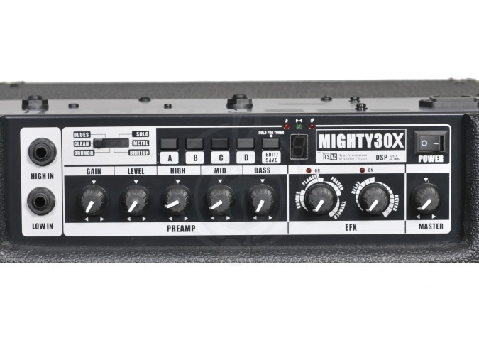 Комбоусилитель для электрогитары Усилители и комбики для электрогитар Nux NUX Mighty 30X Моделирующий гитарный комбо Mighty 30X - фото 2