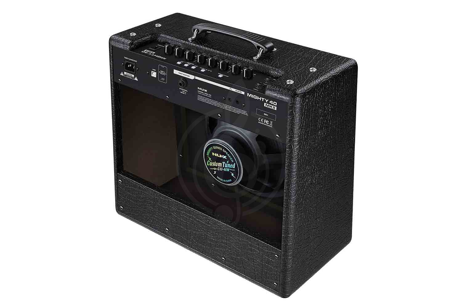 Nux Mighty-40MKII - Цифровой комбоусилитель - фото 2 Комбоусилитель для электрогитары Nux Mighty-40MKII - Цифровой комбоусилитель, Mighty-40MKII в магазине DominantaMusic - фото 2