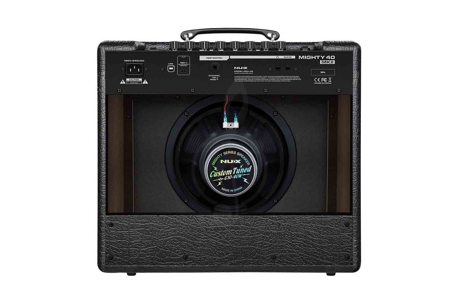 Nux Mighty-40MKII - Цифровой комбоусилитель - фото 8 Комбоусилитель для электрогитары Nux Mighty-40MKII - Цифровой комбоусилитель, Mighty-40MKII в магазине DominantaMusic - фото 8