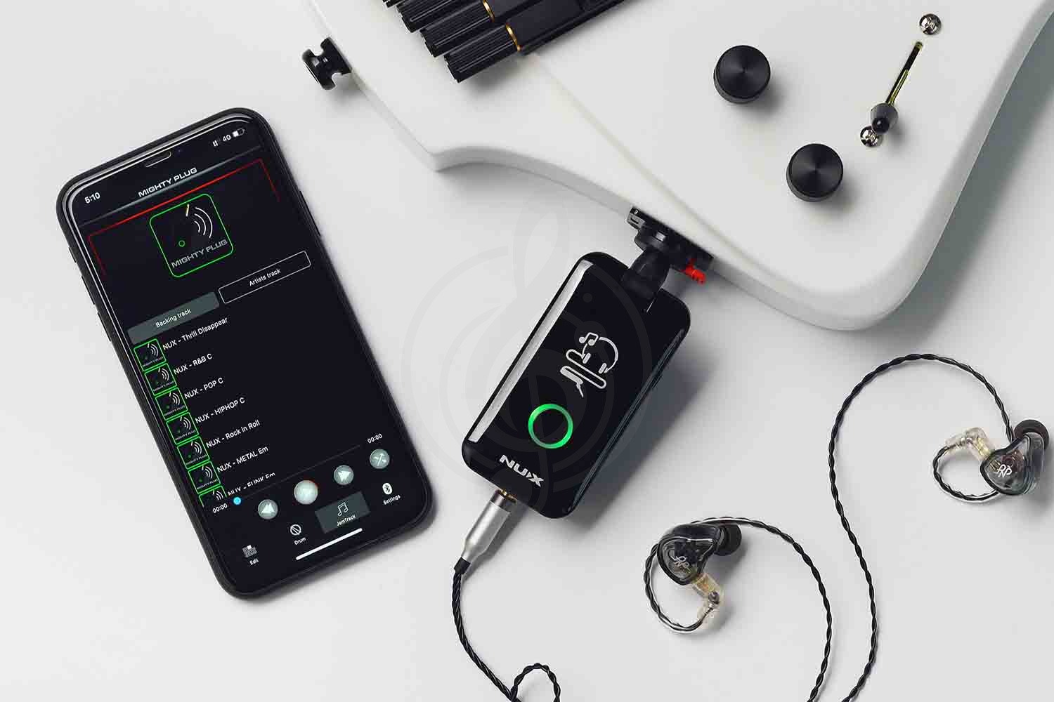 Гитарный усилитель для наушников Nux MP-2 Mighty-Plug - Моделирующий усилитель для наушников, Nux MP-2 в магазине Доминанта мьюзик - фото 2