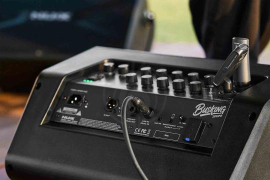 Процессор для электрогитары Nux NBA-200FR Busking 200FR - Комбоусилитель с аккумулятором, Nux NBA-200FR в магазине Доминанта мьюзик - фото 6