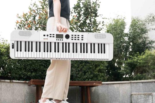 Домашний синтезатор Nux NEK-110-WH - Синтезатор, 61 клавиша, Nux NEK-110-WH в магазине DominantaMusic - фото 13