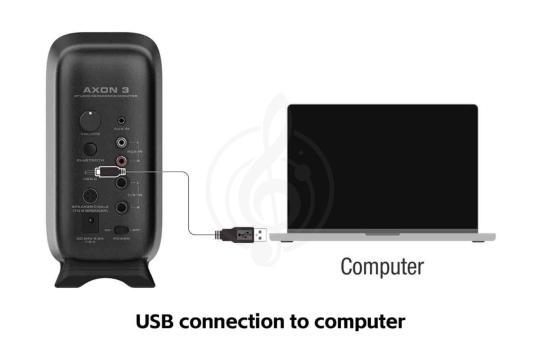 Студийный монитор Nux NFM-03-WH AXON-3 - Студийный монитор, Nux NFM-03-WH в магазине Доминанта мьюзик - фото 5