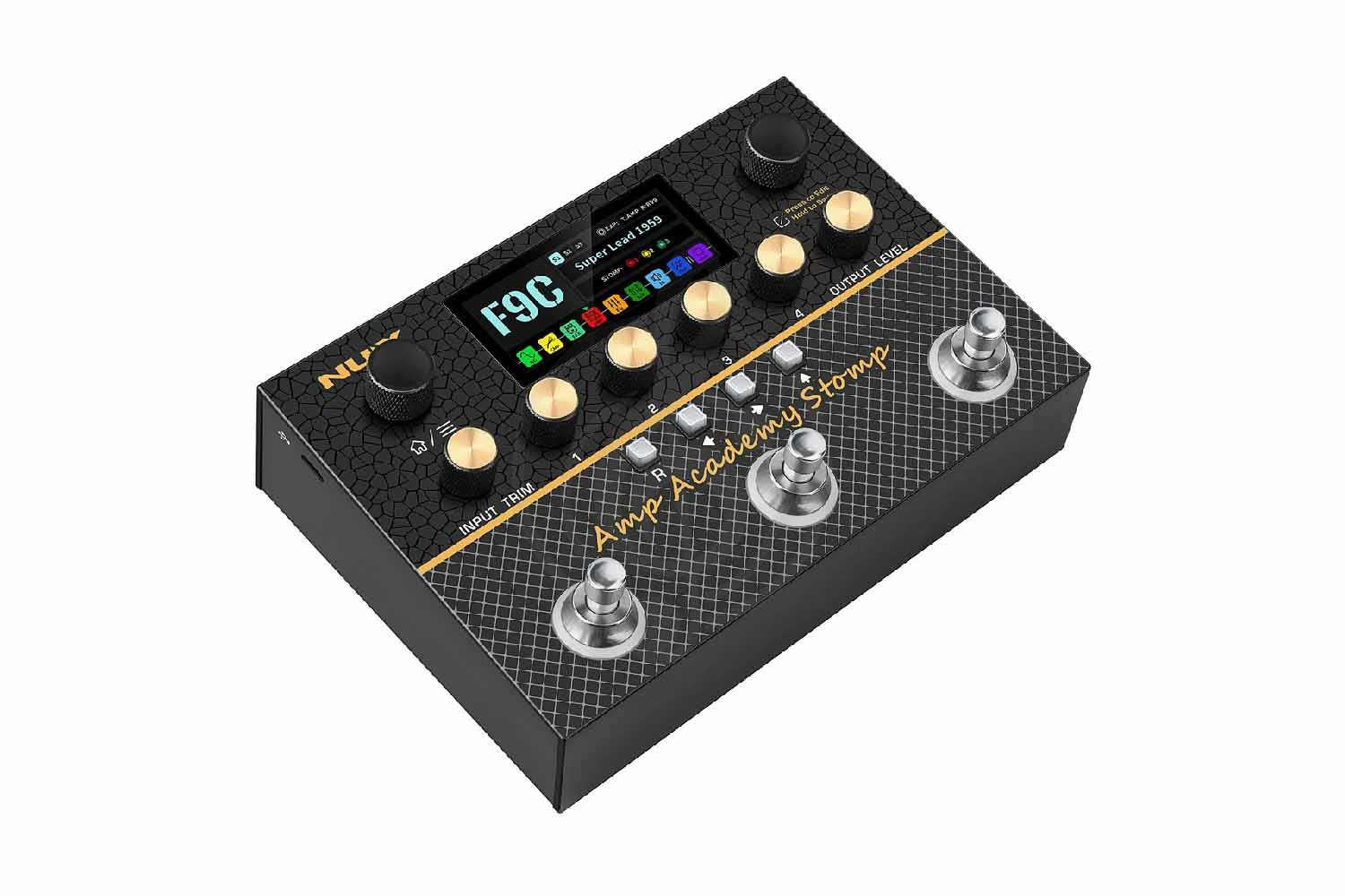 Педаль для электрогитар Nux NMA-3AAP Amp Academy Stomp - Педаль эффектов, Nux NMA-3AAP Amp Academy Stomp в магазине Доминанта мьюзик - фото 7