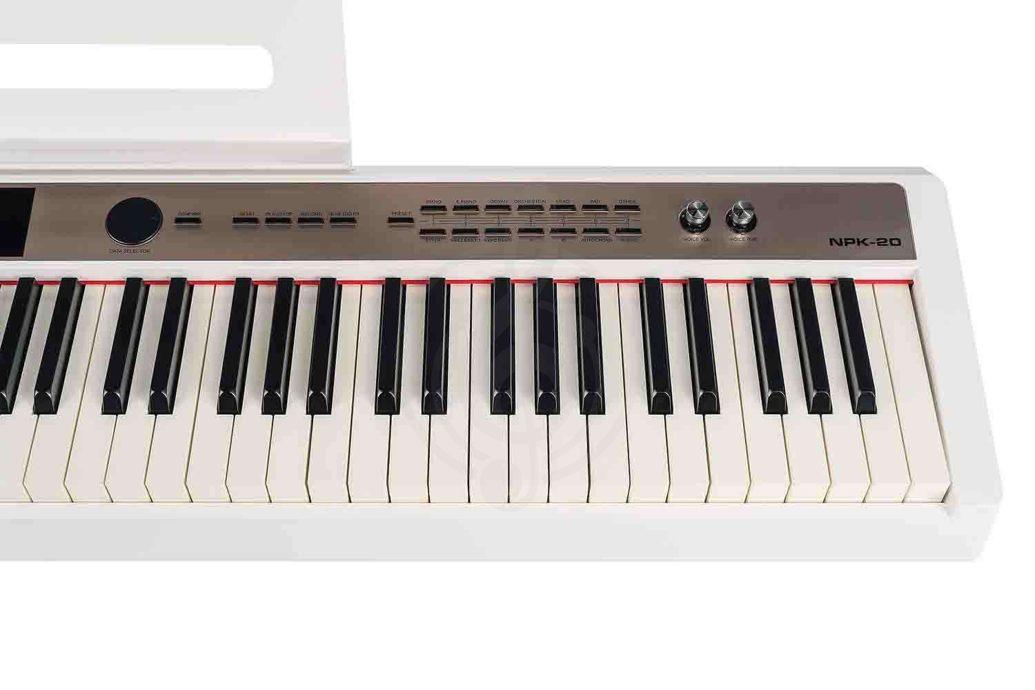 Цифровое пианино Nux NPK-20-WH - Цифровое пианино, белое, Nux NPK-20-WH в магазине DominantaMusic - фото 5