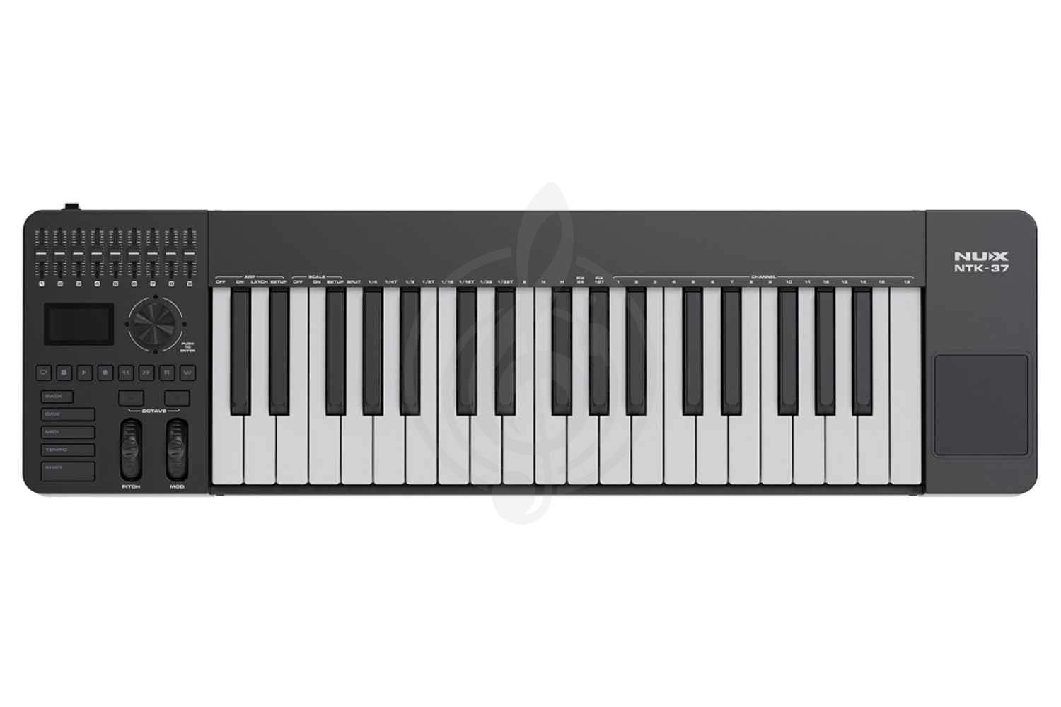 MIDI-клавиатура Nux NTK-37 Track Keyboard - MIDI-клавиатура, 37 клавиш,  NTK-37 Track Keyboard в магазине DominantaMusic - фото 1