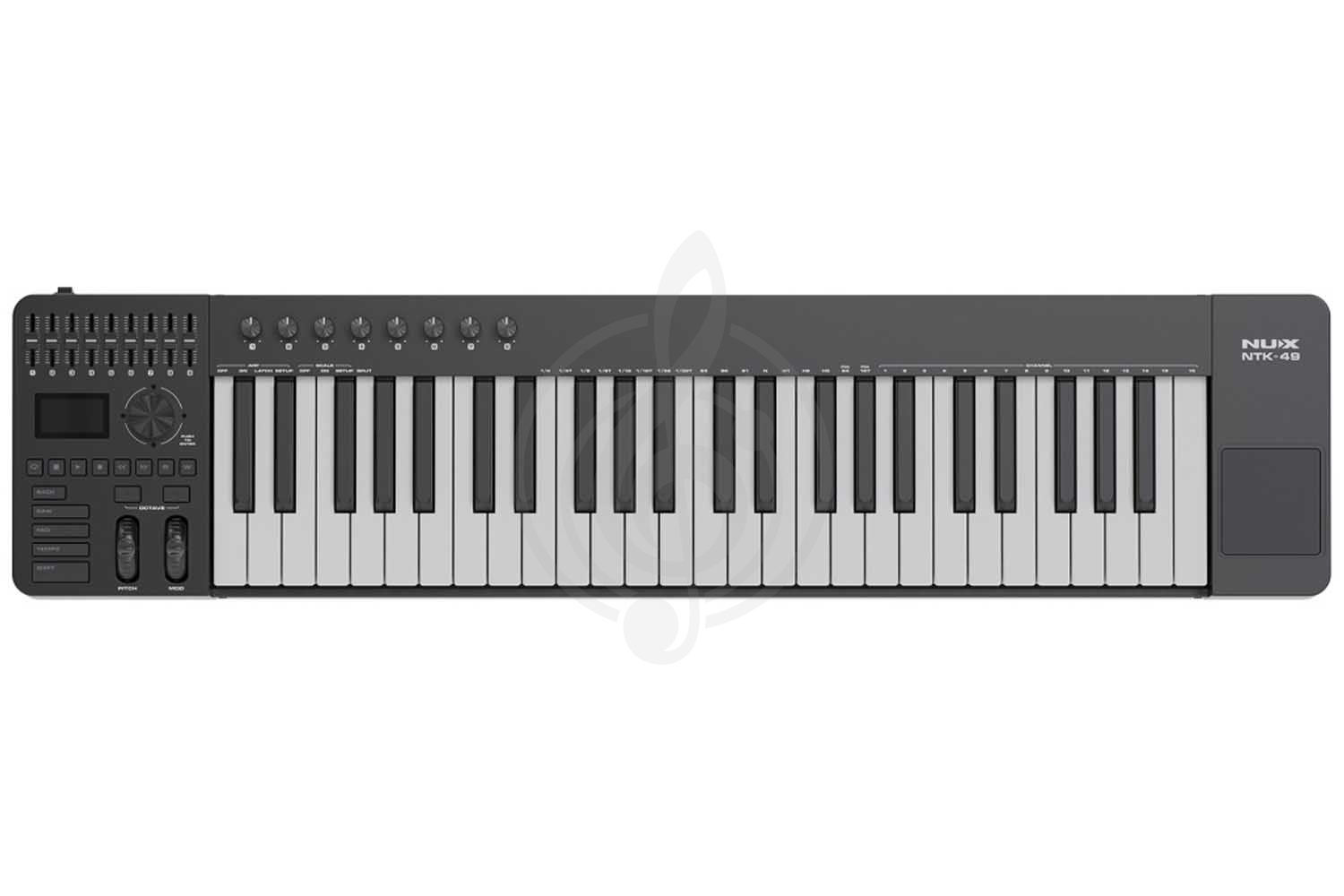 MIDI-клавиатура Nux NTK-49 Track Keyboard - MIDI-клавиатура, 49 клавиш,  NTK-49 Track Keyboard в магазине DominantaMusic - фото 1