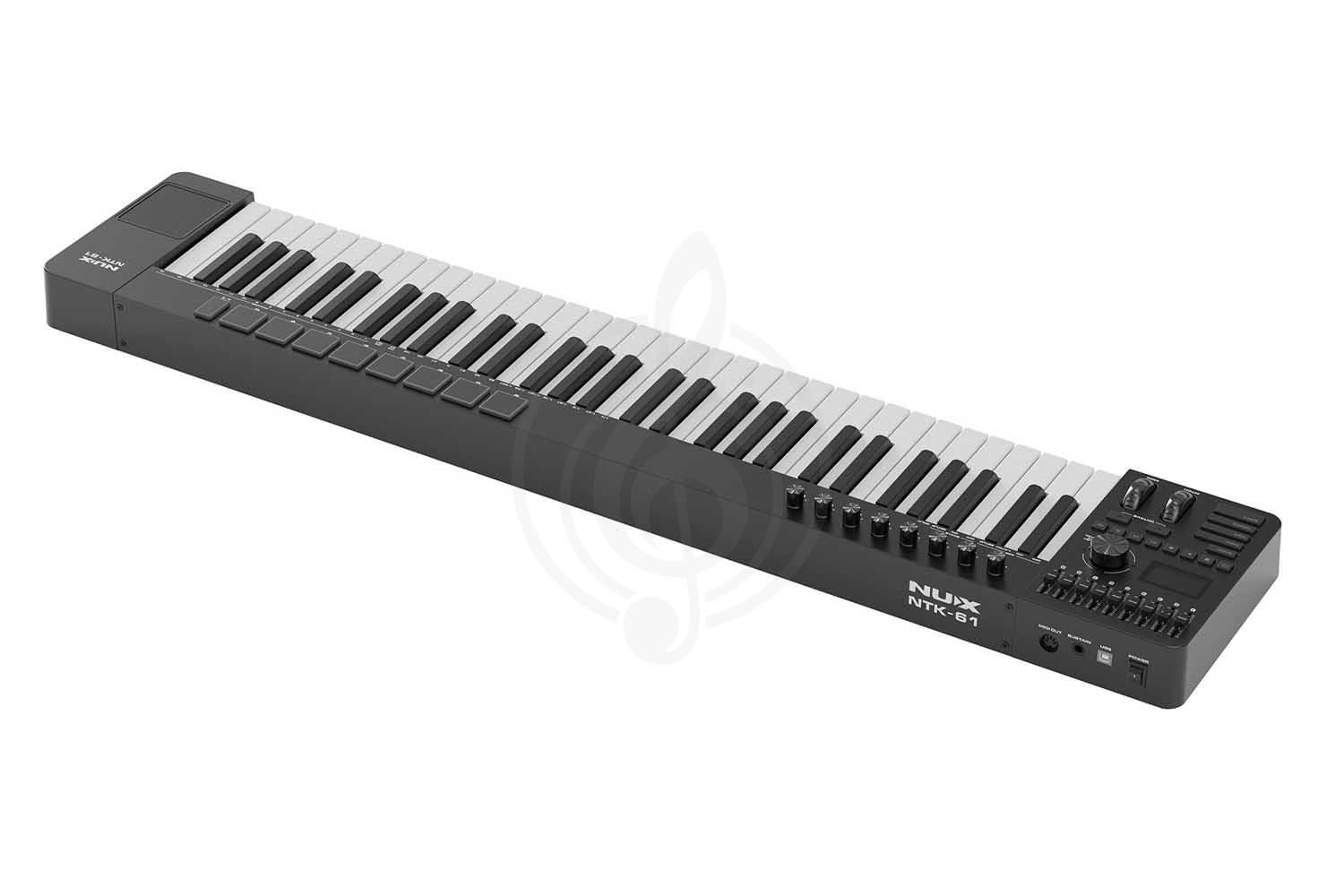 MIDI-клавиатура Nux NTK-61 Track Keyboard - MIDI-клавиатура, 61 клавиша,  NTK-61 Track Keyboard в магазине DominantaMusic - фото 2
